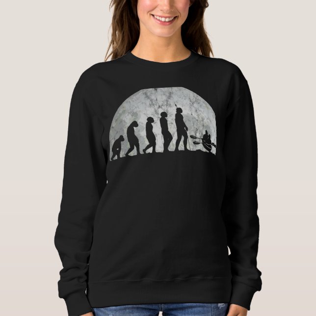 Sweatshirt Kayak Evolution Evolution De Man Kanu Canoeing & (Devant)