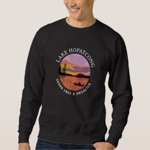 Sweatshirt Kayak sans requin et non salé sur le lac Hopatcong