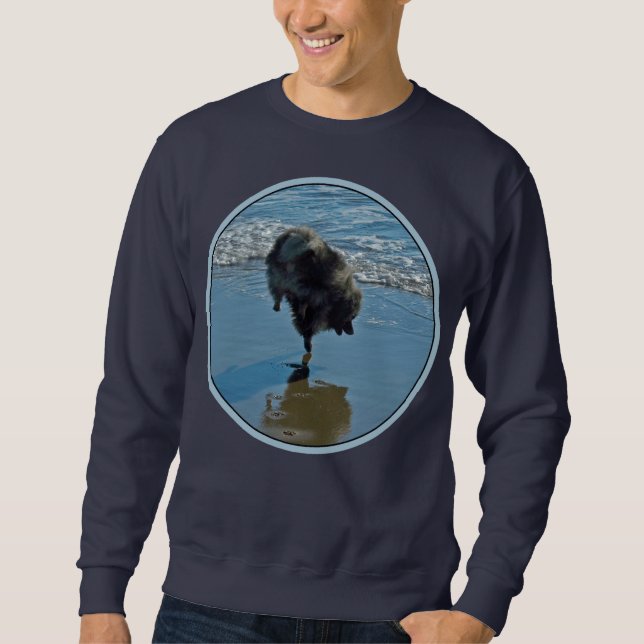 Sweatshirt Keeshond Ballet Photographie - Joli chien d'origin (Devant)