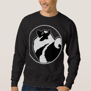 Sweatshirt Keeshond Graphics - Cute Original Chig Art