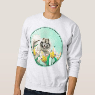 Sweatshirt Keeshony in Tulips Peinture mignonne Original Chie