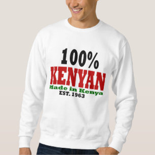 Sweatshirt Kenyan 100% fait dans le T-shirt du Kenya