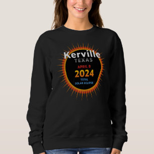Sweatshirt Kerville Texas Total Solar Eclipse 2024 2