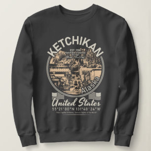 SWEATSHIRT KETCHIKAN ALASKA - ÎLE REVILLAGIGEDO