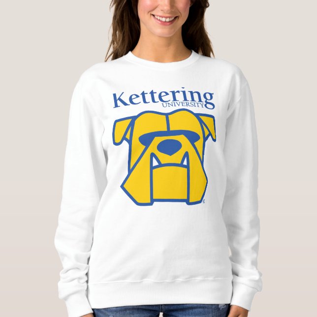 Sweatshirt Kettering University Bulldogs (Devant)