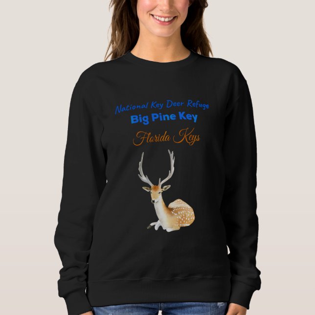 Sweatshirt Key National Deer Refuge Big Pine Key Florida Keys (Devant)