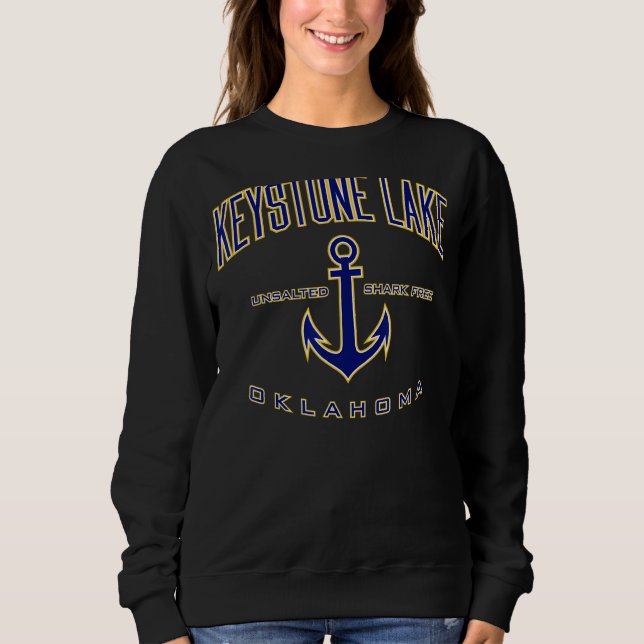 Sweatshirt Keystone Lake Ok (Devant)
