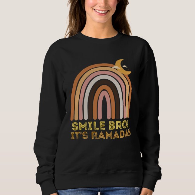 Sweatshirt Kids It s Ramadan Bro Smile Muslim s Fasting Month (Devant)