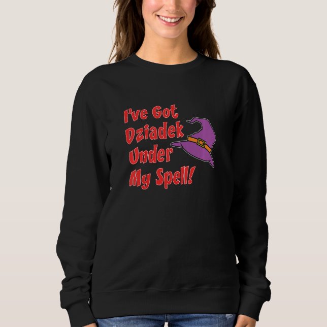 Sweatshirt Kids I've Got Dziadek Under My Spell Granddaughter (Devant)