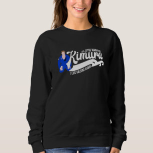 Sweatshirt KIMURA J'aime Tenir les Mains BJJ Jiu Jitsu Brésil