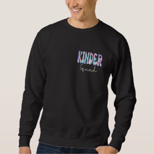 Sweatshirt Kinder Squad Super Retourner à l'école Cute Enseig