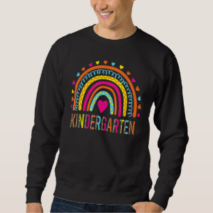 Sweatshirt Kindergarten Rainbow Girls Boys Teacher Team Kinde