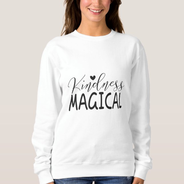 Sweatshirt Kindness magical (Devant)