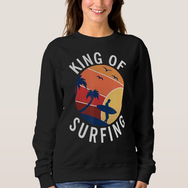 Sweatshirt King Of Surfing Wake Surfer (Devant)