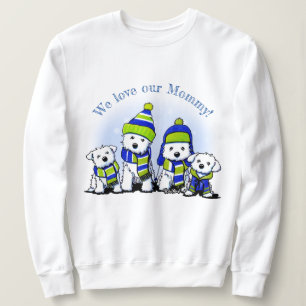Sweatshirt KiniArt Équipe Confortable Chiens