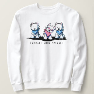 Sweatshirt KiniArt Westie Soyez vous-même
