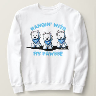 Sweatshirt KiniArt Westie Trio My Pawsse