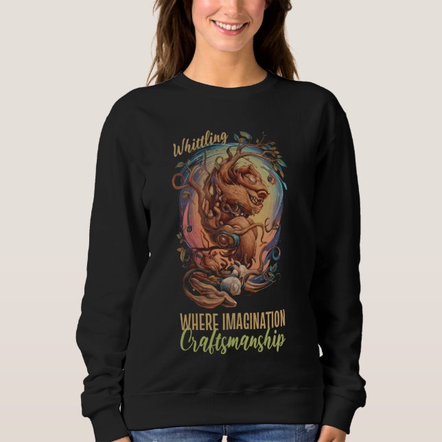 Sweatshirt Kit de blanchissage Outils de gravure Matériel d'e (Devant)
