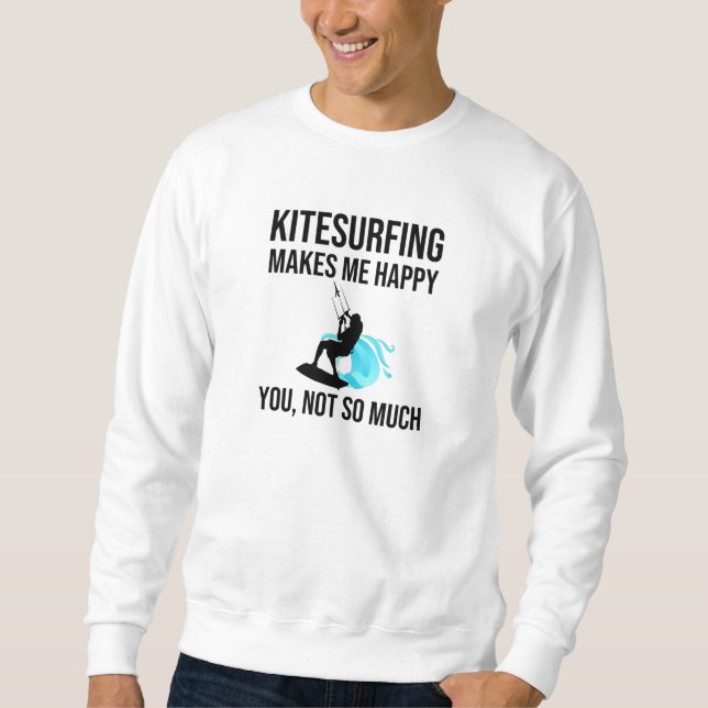 Sweatshirt Kitesurfing Kitesurfer Kitesurfer Kiteboarder (Devant)