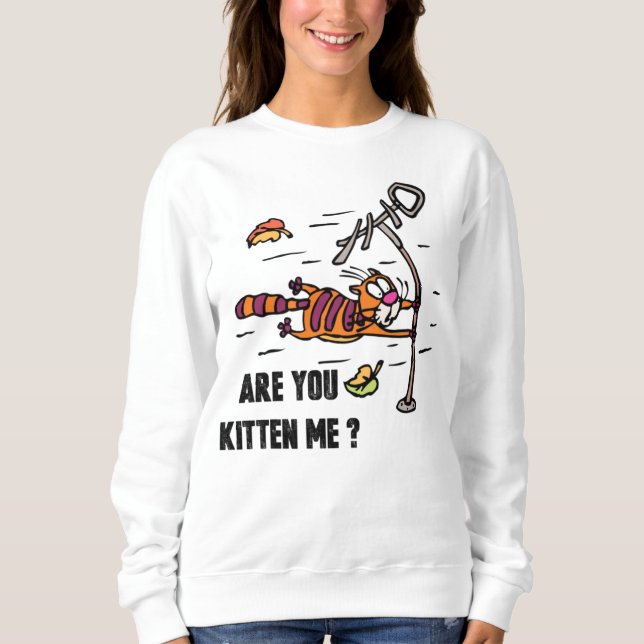 Sweatshirt Kitten Me ? Sweat-shirt pour femmes (Devant)