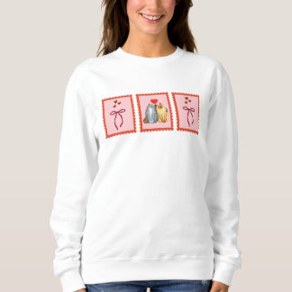 Sweatshirt Kittens in love