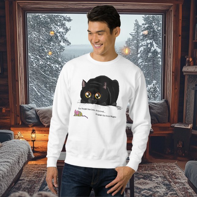 Sweatshirt Kitty Butt Wiggle (Créateur téléchargé)
