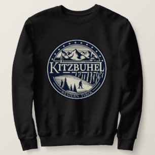 Sweatshirt Kitzbuhel Town Autriche cadeaux de station de ski
