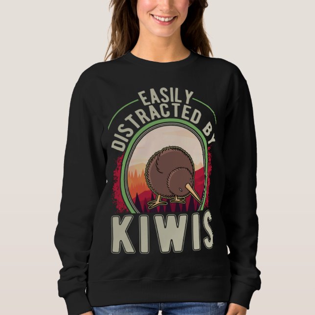 Sweatshirt Kiwi Bird Neu Zealand Bird Kiwi (Devant)