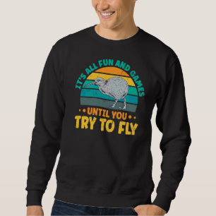 Sweatshirt Kiwi néo-zélandais pour un Birder de Kiwi