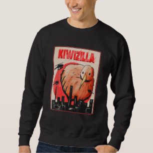 Sweatshirt Kiwizilla - Funny Kiwi Bird & New Zealand Design
