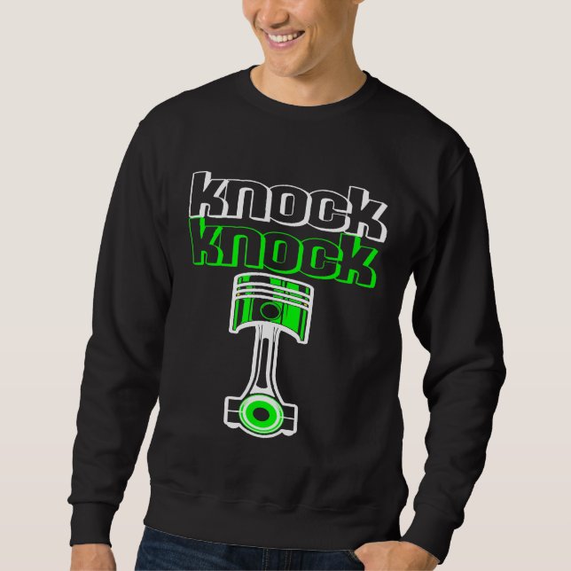 Sweatshirt Knock Piston Car Mécanique (Devant)