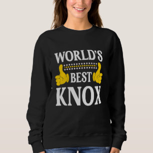 Sweatshirt Knox Nom de famille Funny Team Famille Nom de fami