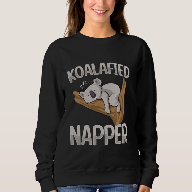 Sweatshirt Koala Bear Koalafied Napper Australie Koala (Devant)