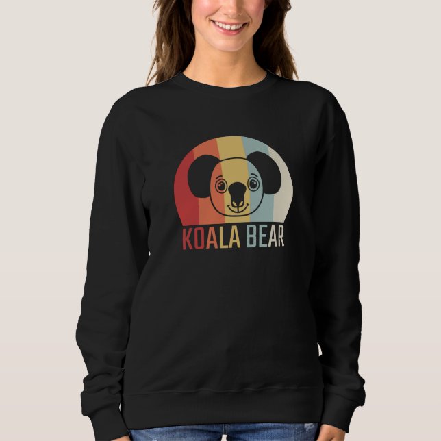 Sweatshirt Koala Bear Retro (Devant)