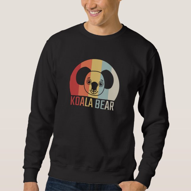 Sweatshirt Koala Bear Retro (Devant)