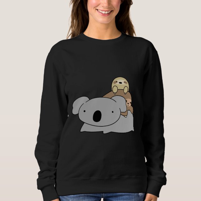 Sweatshirt Koala Et Slots (Devant)