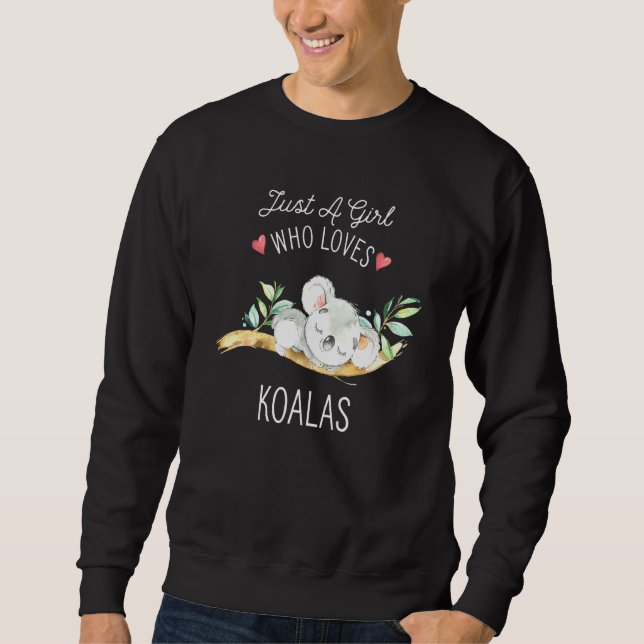 Sweatshirt Koala Koala Girls Koala Koala 1 (Devant)