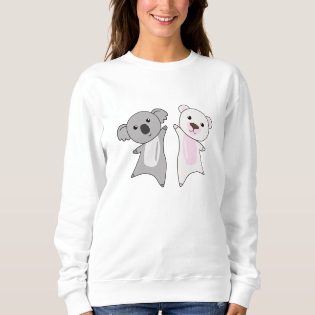 Sweatshirt Koala Polar Ours mignons Animaux Enfants (Devant)