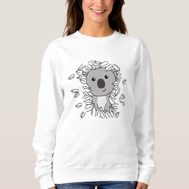 Sweatshirt Koala Sweet Animaux Pour Enfants Kawaii Koalas (Devant)