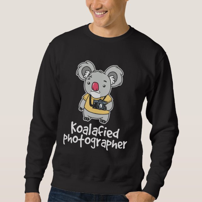 Sweatshirt Koalafied Photographer Koala Bear Animal  Photogra (Devant)