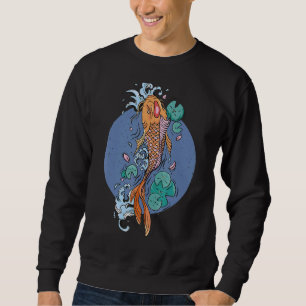 Sweatshirt Koi Carp Poisson Ornemental Japonais Idée de poiss