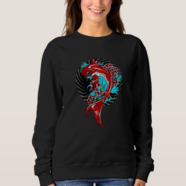 Sweatshirt Koi Fish (Devant)