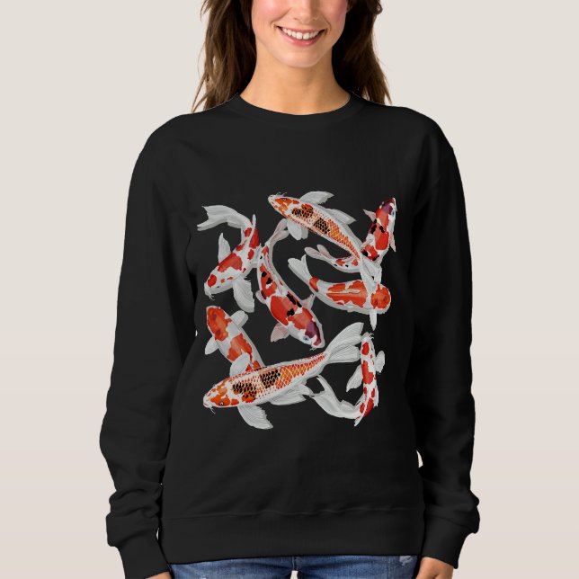 Sweatshirt Koi Fish 321 (Devant)