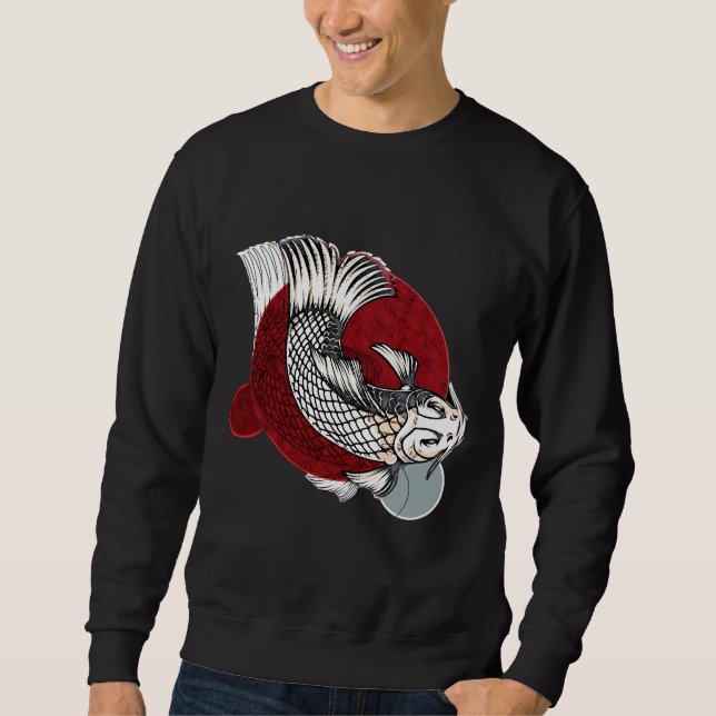 Sweatshirt Koi Fish D Tee - shirts Shop (Devant)