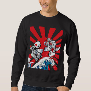 Sweatshirt Koi Fish Design