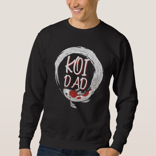 Sweatshirt Koi Papa Japonais Koi Poisson 1 (Devant)