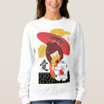 KOKESHI AMOUR  Chow chien furoshiki Saint-Valentin
