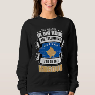 Sweatshirt Kosovo Dans Ma Tête