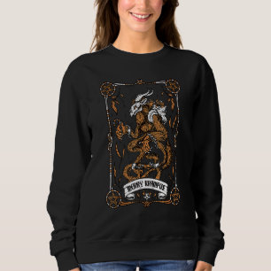 Sweatshirt Krampus démon de Noël sombre Joyeux Krampus