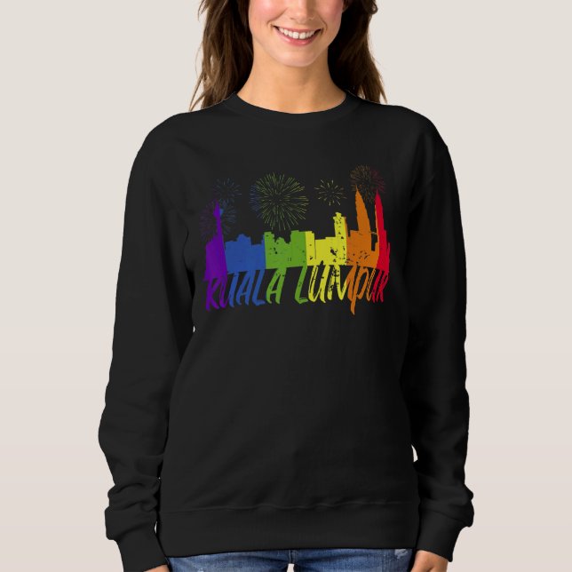 Sweatshirt Kuala Lumpur Pride Skyline Pride Parade Kuala Lum (Devant)